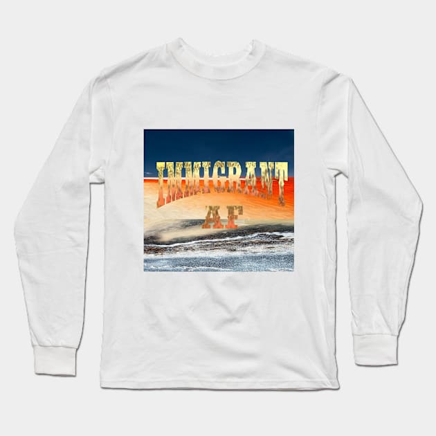 No Fear Horizon Long Sleeve T-Shirt by immigrantaf